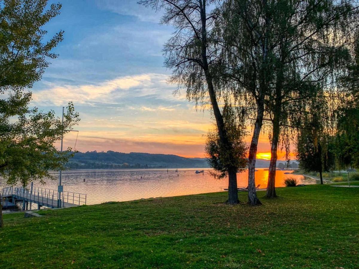 Seeglanz-Apartment Istayunixi Seenaehe-Terrasse-Netflix Ohningen Bagian luar foto