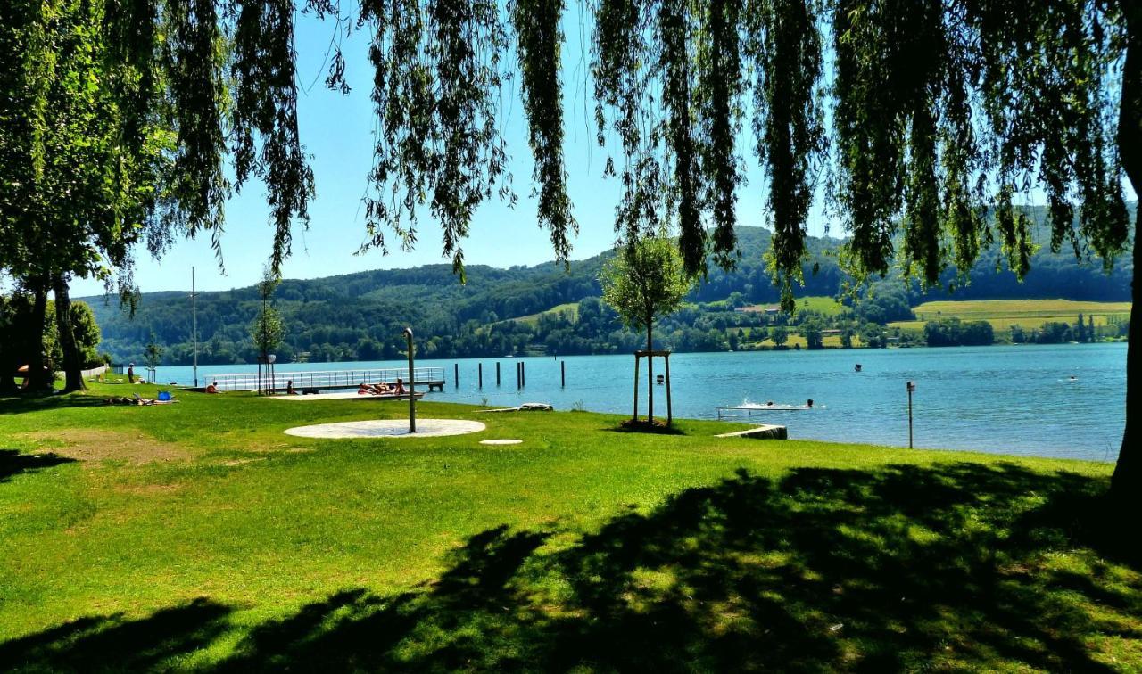Seeglanz-Apartment Istayunixi Seenaehe-Terrasse-Netflix Ohningen Bagian luar foto